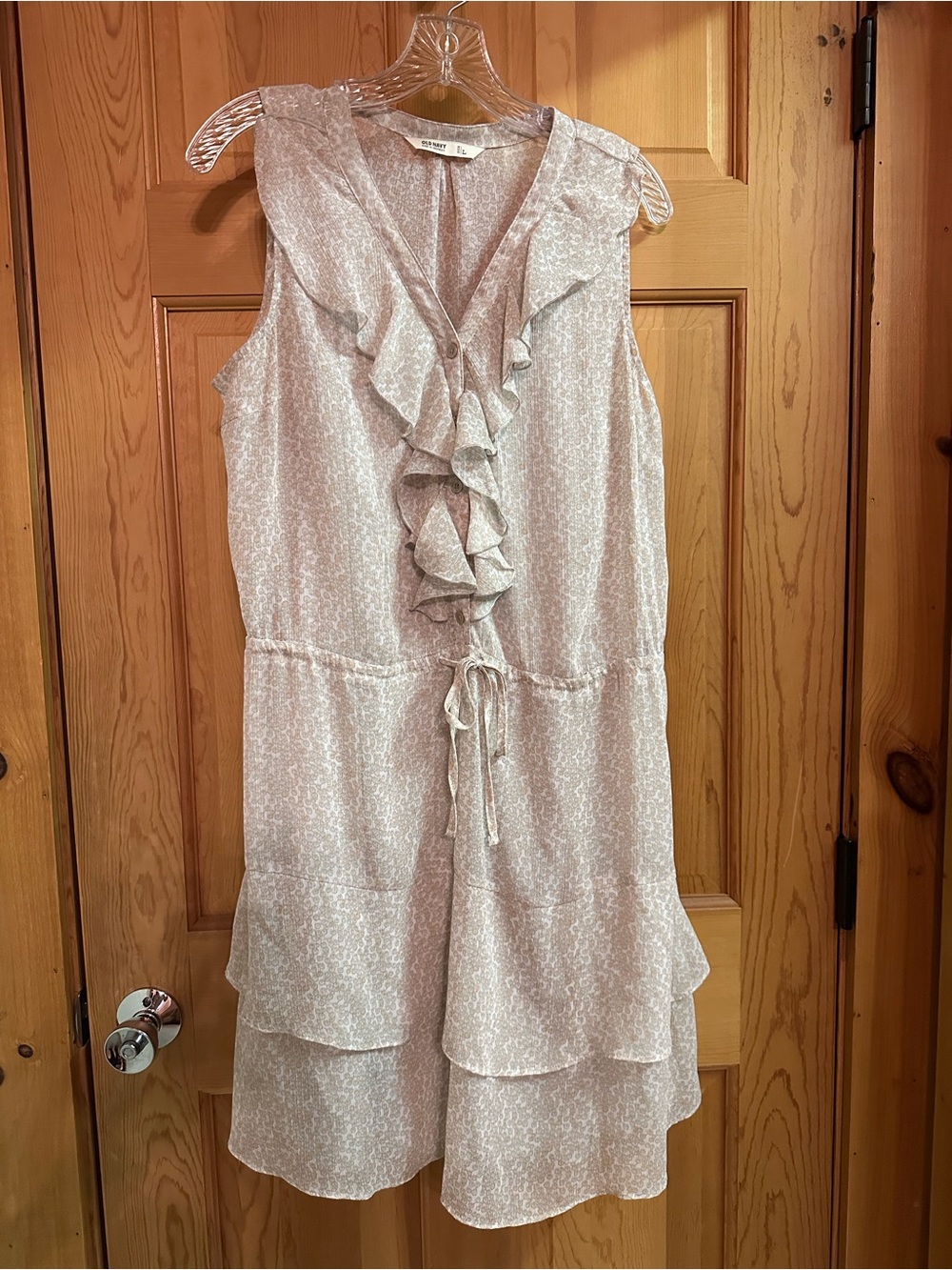Old Navy Ruffled Sleeveless Dress size Large